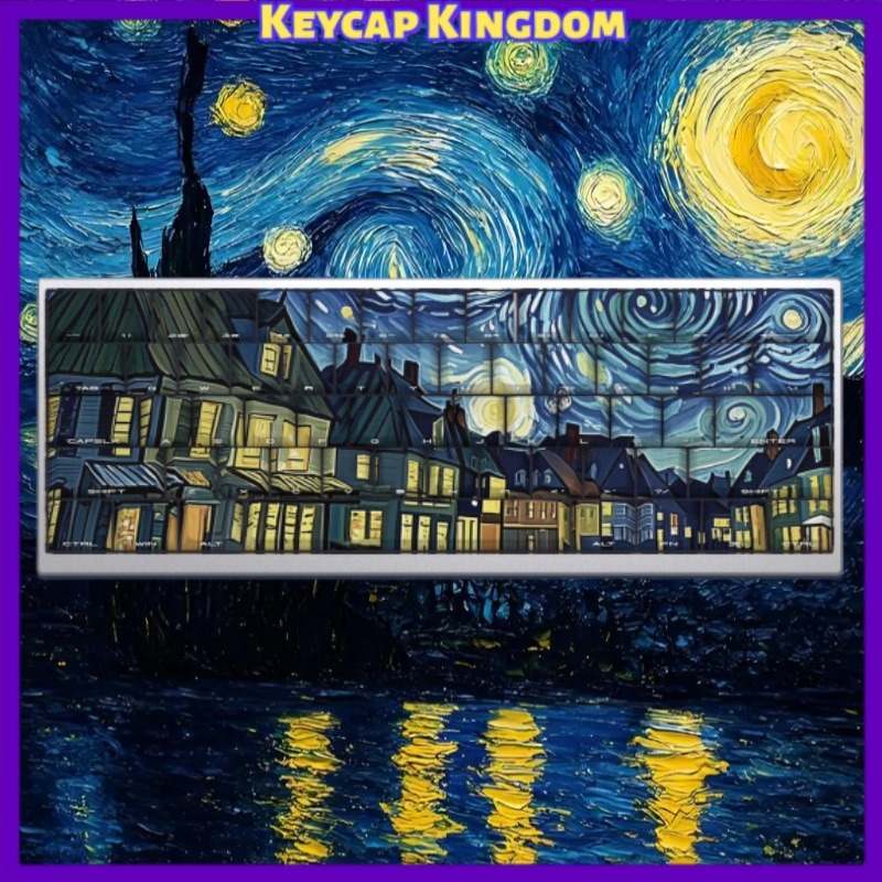 Van Gogh Starry Sky Thema Keyc - Laptop Accessories Gaming recensie en prijs
