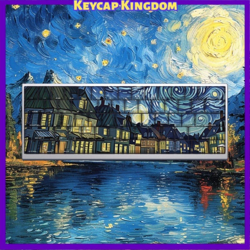 Van Gogh Starry Sky Thema Keyc - Laptop Accessories Gaming recensie en prijs