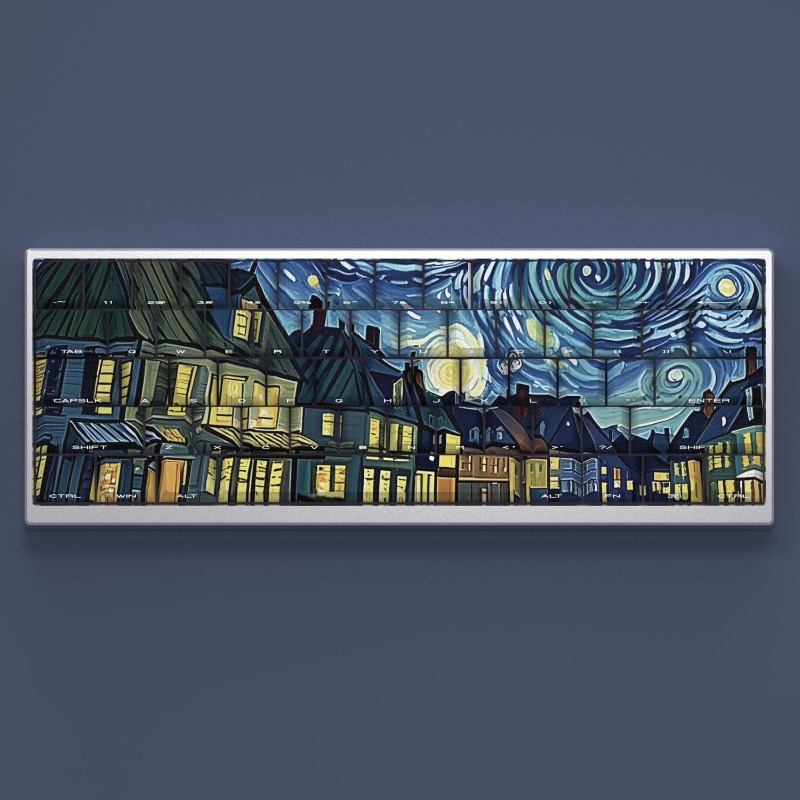 Van Gogh Starry Sky Thema Keyc - Laptop Accessories Gaming recensie en prijs