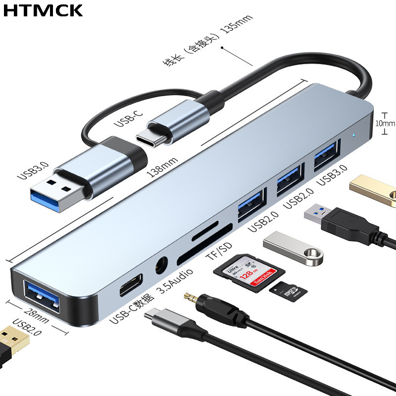 8-in-2 USB C Hub Multi-Port Do - Usb C Docking Hub recensie en prijs
