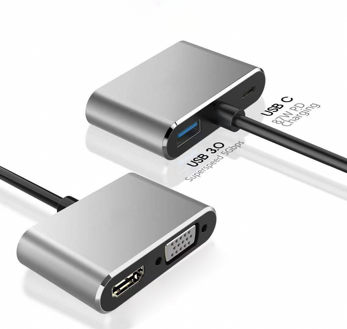 4K USB Type-C naar VGA 1080P U - Usb C Docking Hub recensie en prijs