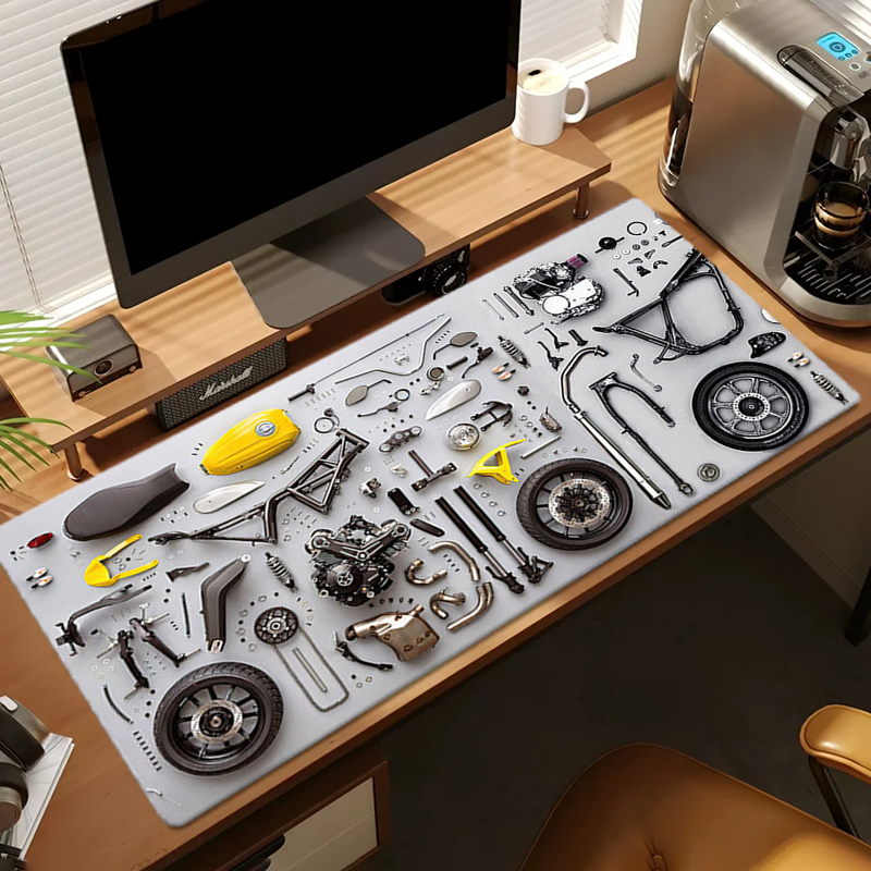 Demontagediagram Rubberen muis - Laptop Accessories Gaming recensie en prijs