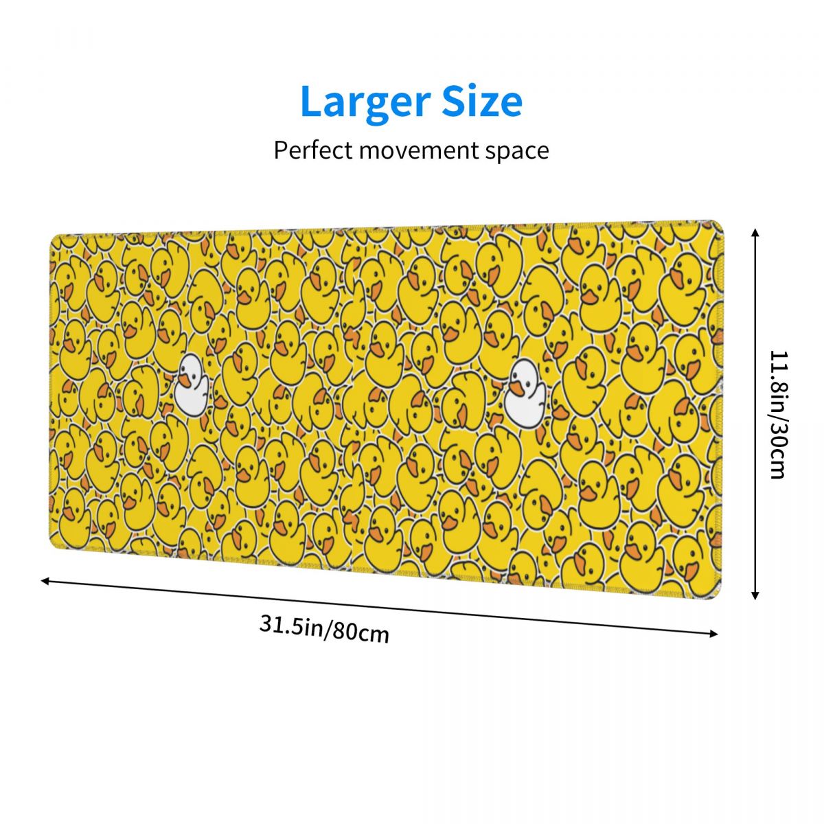 Grote muismat met geel eendenp - Yellow Laptop Accessories recensie en prijs