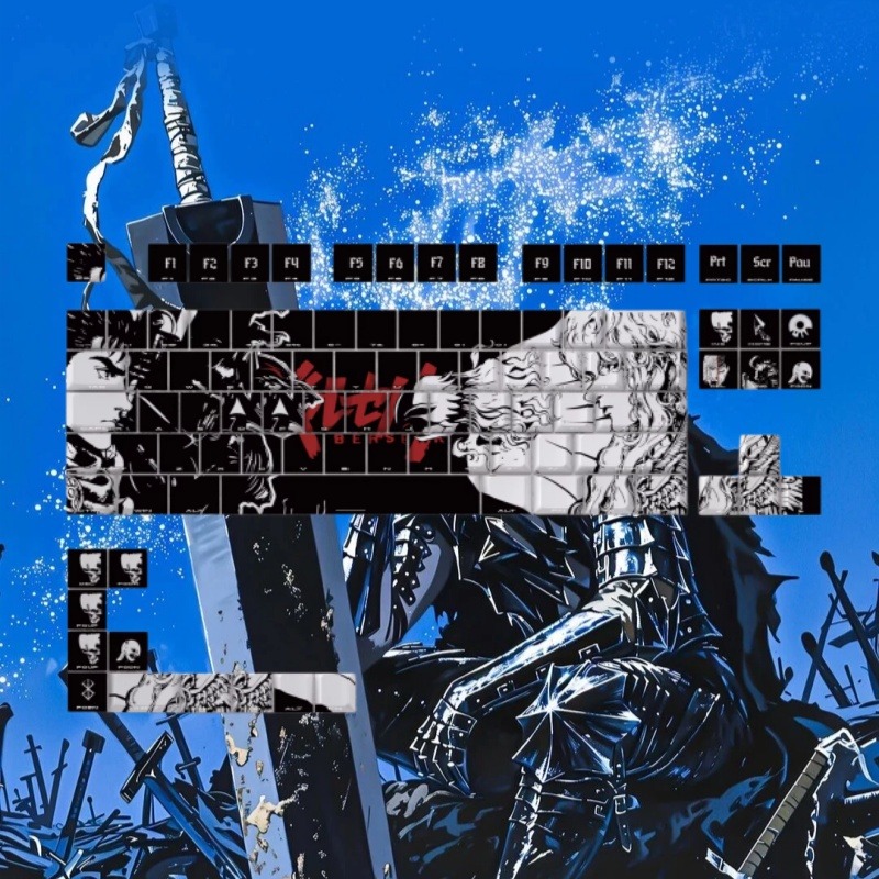 BERSERK Thema Anime Keycap 98  - Laptop Accessories Gaming recensie en prijs
