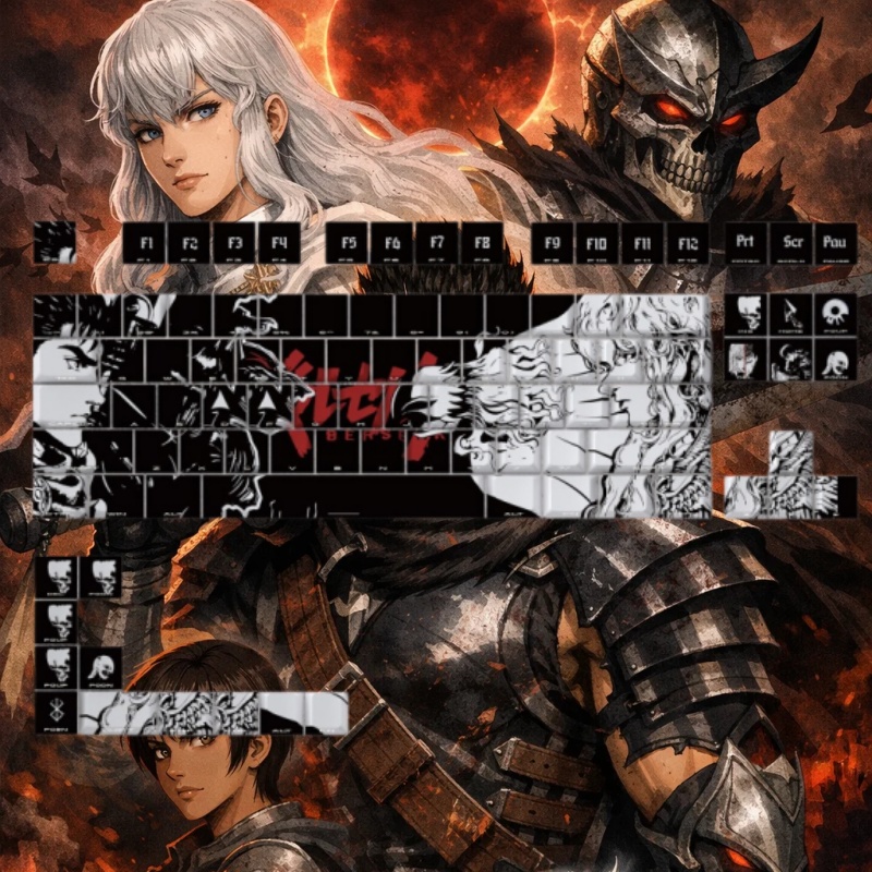 BERSERK Thema Anime Keycap 98  - Laptop Accessories Gaming recensie en prijs